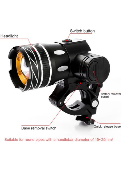 Arka Lamba Stili ile Elektrikli Scooter LED Far USB Şarj Edilebilir Işık Ayarlanabilir Çocuk Saplı M365PROPROSLITE Parçaları ile Uyumlu (Yurt Dışından) fırsatları