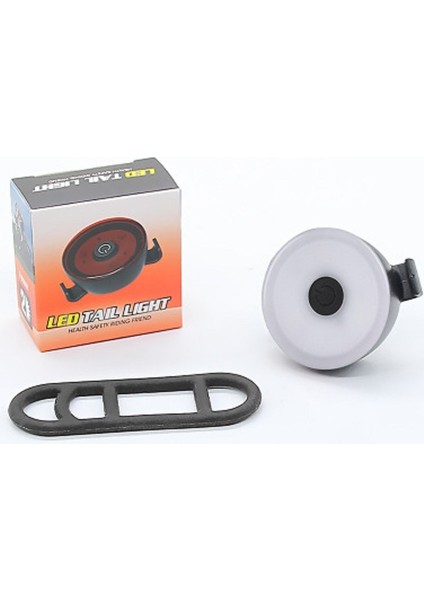 No.2 Tarzı Şeftali Bisiklet Arka Işık 400LM 3 Model Yanıp Sönen Işık Su Geçirmez USB Şarj Bisiklet Kuyruk Arka Lambası Dokunmatik Bisiklet LED Işık (Yurt Dışından)