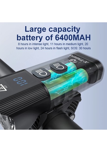 QD-0201 Stili X-Tıger Bisiklet Işık Yağmur Geçirmez Bisiklet El Feneri USB Şarj Edilebilir LED Lümen Mtb Yol Bisikleti Ön Lamba Bisiklet Aksesuarları (Yurt Dışından) fırsatları