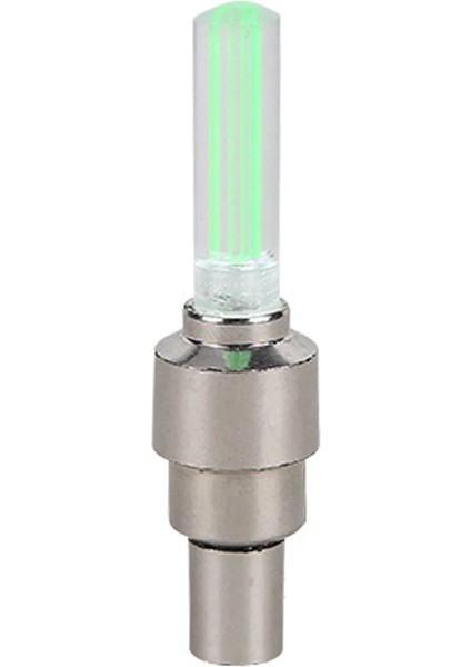 Yeşil Stil LED Bisiklet Işık Neon Konuştu Bisiklet Arka Lambası Mtb Tekerlek Lastik Nozul Vana Kapakları Lamba Bisiklet Yol Uyarı Kafası Arka Bisiklet Lastik Işığı (Yurt Dışından)