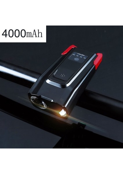 Açık Gri Tarzı Ah Indüksiyon Bisiklet Ön Işık Seti Hor Lümenli USB Şarj Edilebilir Akıllı Far LED Bisiklet Lambası Döngüsü El Feneri (Yurt Dışından)
