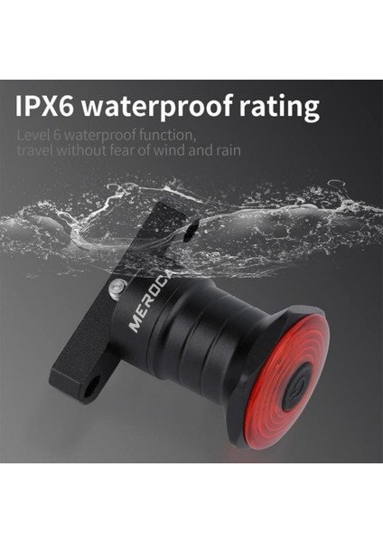 Yastık Stiline Yükleyin Akıllı Bisiklet Arka Işıkları Akıllı Sensör Fren Lambası LED USB Şarj Edilebilir Mtb Bisiklet Işığı Bisiklet Arka Lambası Bisiklet Aksesuarları (Yurt Dışından)