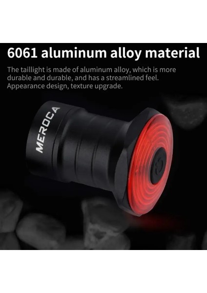 Yastık Stiline Yükleyin Akıllı Bisiklet Arka Işıkları Akıllı Sensör Fren Lambası LED USB Şarj Edilebilir Mtb Bisiklet Işığı Bisiklet Arka Lambası Bisiklet Aksesuarları (Yurt Dışından)