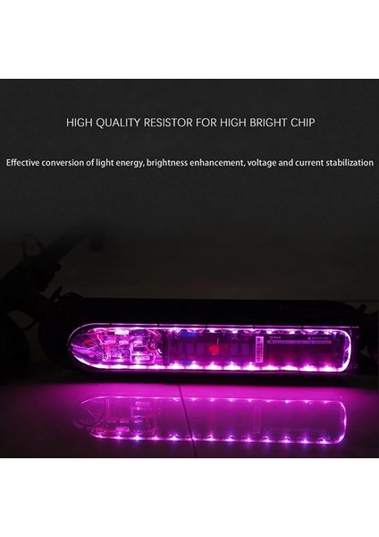 1. Nesil M365 Stili Bluetooth LED Şerit El Feneri Bar Lambası Xiaomi M365 Için Güzel Dekorasyon Elektrikli Scooter Kaykay Gece Sürme Güvenliği Için (Yurt Dışından) modelleri