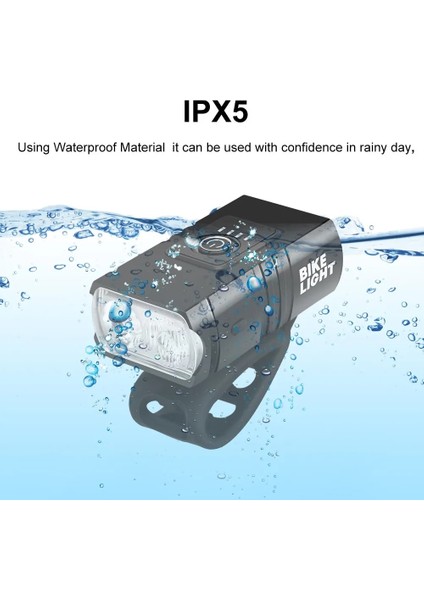 1000LM A-03 Stili T6 LED Bisiklet Işık Bisiklet Ön Lamba USB LED 10W 1000LM Şarj Edilebilir Güç Ekranı 6 Mod Mtb Dağ Yolu Bisiklet Lambası (Yurt Dışından) fırsatları