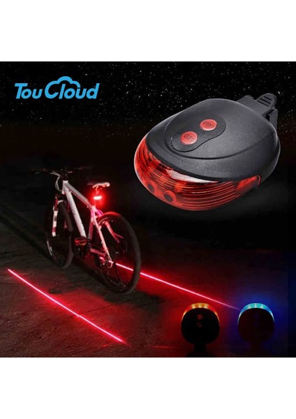 Renk Paralel Lina Stili Bisiklet Işıkları Için Sinyal Yanıp Sönen Güvenlik Uyarısı Bisiklet Arka Lambaları Bisiklet 5 LED 2 Lazer Su Geçirmez Bisiklet Aksesuarları Lambası (Yurt Dışından) fiyatları