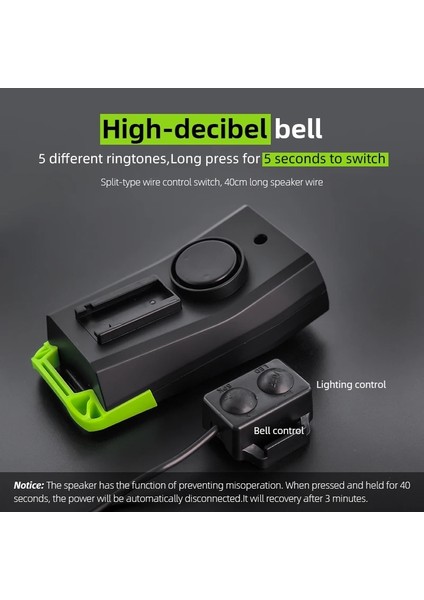 4000MAH Kırmızı Işık Stili Vıctgoal Ah Akıllı Bisiklet Ön Işık USB Şarj Edilebilir Bisiklet LED Far 800 Lümen Çift T6 Lamba Korna Döngüsü El Feneri (Yurt Dışından) fırsatları