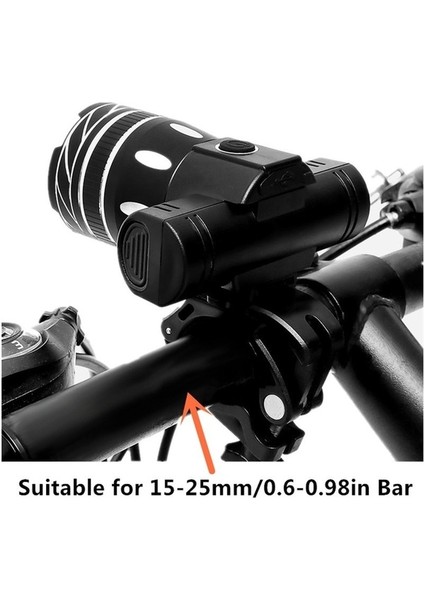 Bir Stil Ayarla Lm T6 LED Işık Bisikletbicyclelight Seti USB Şarj Edilebilir Far El Feneri Bisiklet Için Su Geçirmez Zumlanabilir Bisiklet Lambası (Yurt Dışından)