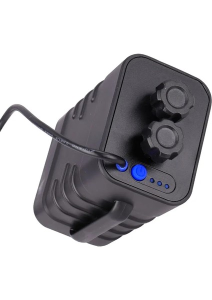 2X26650 Stili Deemount Bisiklet Işık Güç Kutusu 8.4V 5V Piller Için Çift Voltaj Çıkışı W Kayışı Opsiyonel Adaptör (Yurt Dışından)