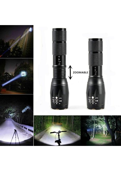 Paket K Stili Mini Bisiklet El Feneri V6 L2 T6 LED Bisiklet Ön Işık LED Bisiklet Işık Lamba Torch Su Geçirmez Zoom El Feneri Battey Tarafından (Yurt Dışından)