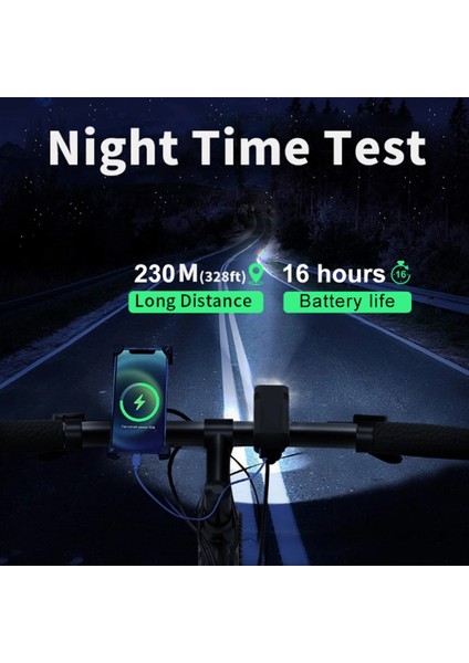 Mountain River Stili Için Bisiklet Ön Işık Ah Bisiklet Far USB Şarj Edilebilir Bisiklet Bisiklet Aksesuarları Için Yüksek Görünürlük Lambası Ciclismo Luz (Yurt Dışından) fırsatları