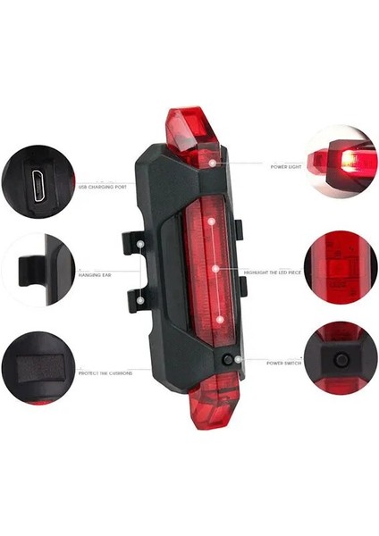 Beyaz Stil Uyarı LED Şerit El Feneri Çubuk Lambası Xıaomı M365 Elektrikli Scooter M365PRO Gece Bisiklete Binme Güvenlik Dekoratif Işık Scooter (Yurt Dışından) fırsatları