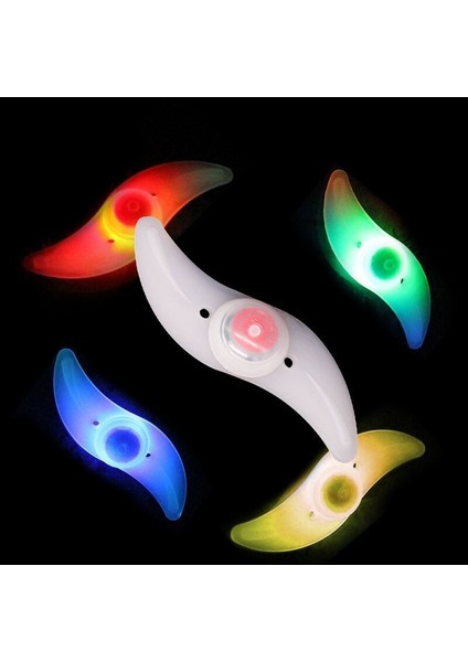 Yeşil Kart Stili Bisiklet Işıkları Gece Uyarısı Bisiklet Söğüt Rüzgar Çarkı Ispitli Işık Tekerlek Işığı S-Şekilli Rüzgar Çarkı LED Kuyruk Lambası Arka Kuyruk Güvenliği (Yurt Dışından) modelleri