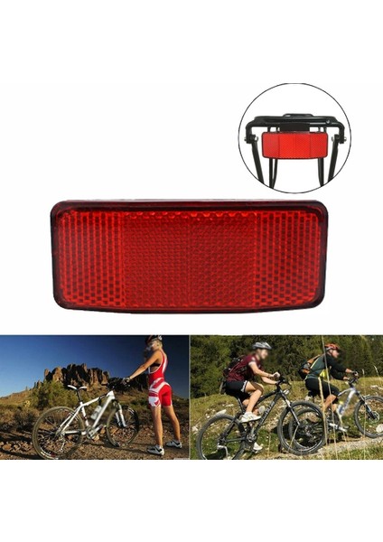1 Adet Bisiklet Bisiklet Güvenlik Dikkat Reflektör Disk Arka Pannier Raf Uyarı Işığı 2 Delik Yüksek Yansıtıcı Işıklar Güvenli Sürüş Parçaları (Yurt Dışından)