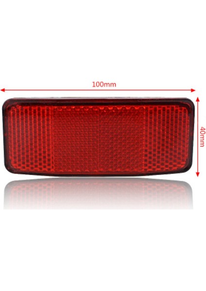 1 Adet Bisiklet Bisiklet Güvenlik Dikkat Reflektör Disk Arka Pannier Raf Uyarı Işığı 2 Delik Yüksek Yansıtıcı Işıklar Güvenli Sürüş Parçaları (Yurt Dışından) fiyatları