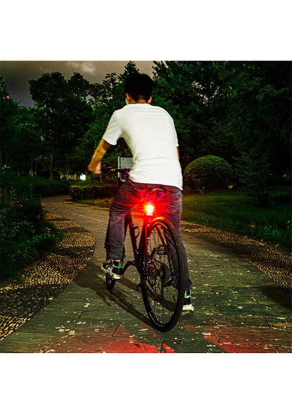 No.1 Tarzı 2021 USB Şarj Edilebilir Işık Mtb Bisiklet Ön Arka Arka Arka Lamba Bisiklete Binme Güvenlik Uyarı Güvenlik Işığı Su Geçirmez Bisiklet Lambası (Yurt Dışından) indirimleri