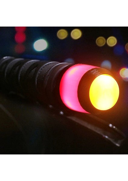 Mavi Stil Bisiklet Gidonu LED Işık Bisiklet El Tutacağı Uç Tapaları Kapak Flaşörler Dönüş Sinyali Işıkları Güvenlik Uyarısı Akıllı Sürüş Aydınlatması (Yurt Dışından) fiyatları