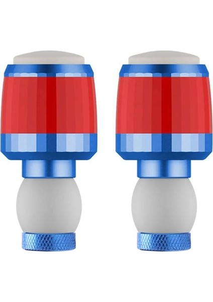 Mavi Stil Bisiklet Gidonu LED Işık Bisiklet El Tutacağı Uç Tapaları Kapak Flaşörler Dönüş Sinyali Işıkları Güvenlik Uyarısı Akıllı Sürüş Aydınlatması (Yurt Dışından) fırsatları