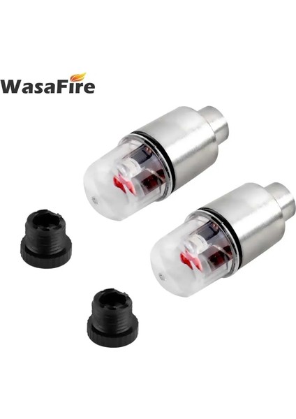 Kırmızı Stil Wasafire LED Bisiklet Bisiklet Tekerleği Konuştu Işık Lastik Valf Kapakları Neon Işıkları Su Geçirmez Bisiklet Yanıp Sönen Lamba Araba Lastiği Valfi (Yurt Dışından) indirimleri