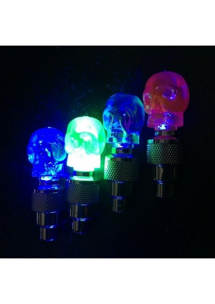 Yeşil Stil 2 Adet Neon Işıklar Lastik Tekerlek Vana Kapağı Işık LED Flaş Araba Lastik Vana Kapakları Hava Kapağı Lastik Jant Vana Tekerlek Kök Kapağı Bisiklet Işığı (Yurt Dışından) fırsatları