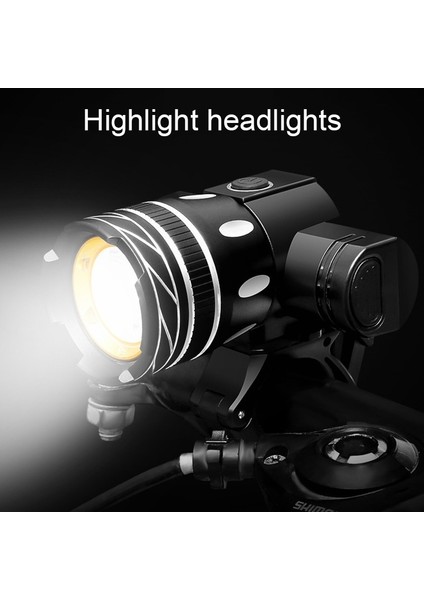 1 Adet Far Tarzı Xiaomi Mro Elektrikli Scooter Için LED Far Zumlanabilir Ah Pil USB Şarj Edilebilir 150LM Xm-L T6 LED Işık Ön Lamba (Yurt Dışından) indirimleri