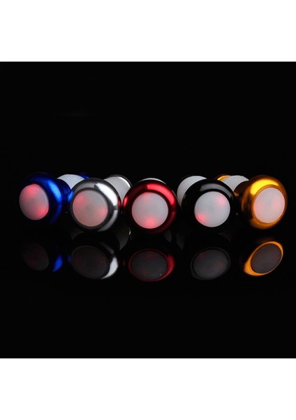 Kırmızı Stil 2 Adet Bisiklet Gidon Işık Kolu Kavrama Uç Fişi LED Dönüş Sinyali Alaşım Bisiklet Gösterge Lambası Güvenlik Uyarı Lambaları RR7032 (Yurt Dışından)