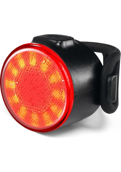 Kırmızı Işık Stili LED Bisiklet Işığı Bisiklet Feneri USB Şarj Ön ve Arka Bisiklet Işığı 220MAH 6 Mod Seçenekleri Bisiklet Lambaları Bisiklet Aksesuarları (Yurt Dışından)