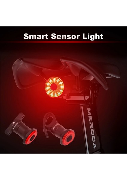 Akıllı Işık 02 Stili Bisiklet Arka Işık Otomatik Fren Akıllı Sensör Kuyruk Işık Şarj Edilebilir Lamba LED Mtb Bisiklet Arka Lambası Bisiklet Işık Bisiklet Aksesuarları (Yurt Dışından) fiyatları