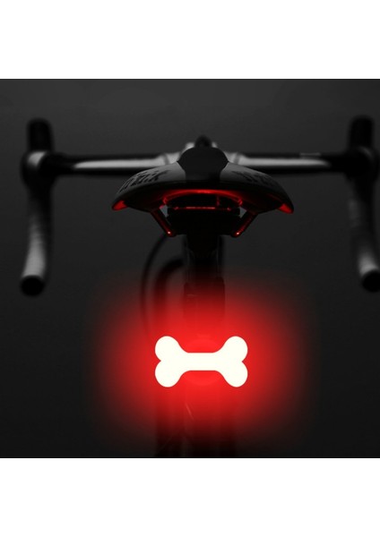 Pentagram Stili Bisiklet Arka Lambası Çoklu Aydınlatma Modları Modelleri USB Şarj LED Bisiklet Işık Yol Için Flaş Kuyruk Arka Işıklar Mtb Bisiklet Seatpost (Yurt Dışından)