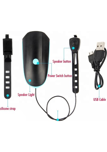 Pil Tpye Yeşil Tarzı Elektrikli Yüksek Boynuzlu Bisiklet Ön Lambası Çok Işlevli Ultra Parlak USB Şarj Edilebilir Far Yüksek Li Uyarı Işığı (Yurt Dışından) fırsatları