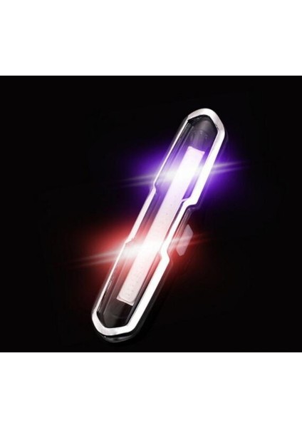 Kırmızı Mavi Tarzı USB Şarj Edilebilir Ön Arka Bisiklet Işık Lityum Pil LED Bisiklet Arka Lambası Bisiklet Kask Işık Lamba Dağı Bisiklet Aksesuarları (Yurt Dışından)