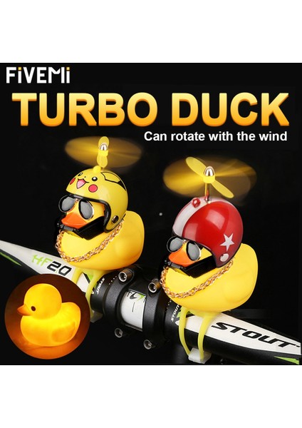 H Tarzı Bisiklet Işık Karikatür Küçük Sarı Ördek Kask Kafa Işık G Ördek Bisiklet Uyarı Çanları Gidon Bisiklet Aksesuarları (Yurt Dışından) fiyatları