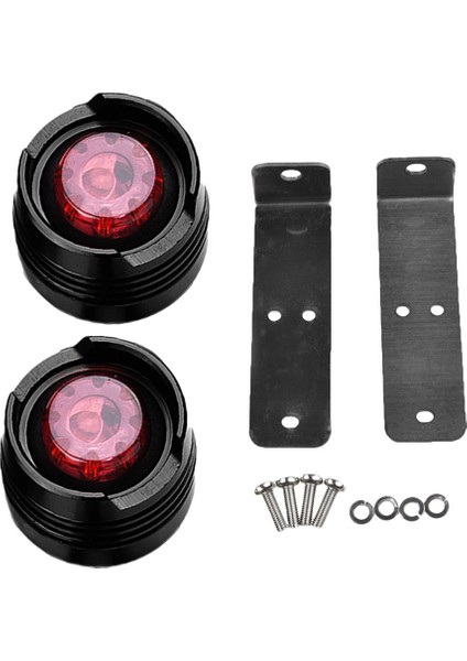 Mavi Stil 1 Çift Elektrikli Scooter Arka Lambası Arka Uyarı Işığı Lambası Xiaomi Mijia M365 Siyah Kırmızı Mavi Gümüş Altın Elektrikli Scooter Parçası (Yurt Dışından) fırsatları