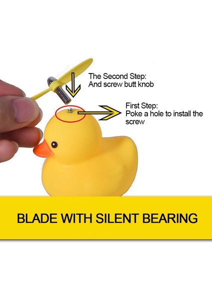 H Tarzı Bisiklet Işık Karikatür Küçük Sarı Ördek Kask Kafa Işık G Ördek Bisiklet Uyarı Çanları Gidon Bisiklet Aksesuarları (Yurt Dışından) fırsatları