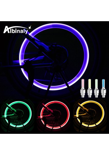 Paket E Stili Su Geçirmez LED Bisiklet Işık Lastik Valf Bisiklet Işık Sürme Spor Konuştu Güvenlik Uyarı Işığı Açık Tekerlek Hafif Bisiklet Aksesuarları (Yurt Dışından) fiyatları