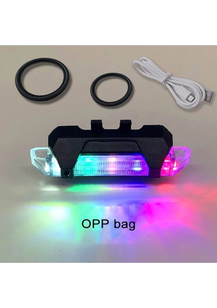 Siyah Stil Bisiklet Bisiklet Işıkları LED Güvenlik Uyarı Işığı Arka Kuyruk Işığı Far USB Şarj Edilebilir Bisiklet Bisiklet Arka Lambası Lambaları Aksesuarlar (Yurt Dışından) fırsatları
