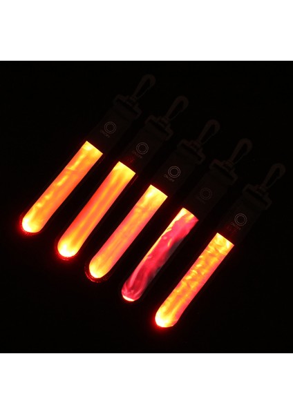 Sarı Stil 1 Adet LED Parlayan Aydınlık Yansıtıcı Güvenlik Uyarısı El Kayışı Bileklik Bisiklet Kol Bandı Işık Sırt Çantası Asılı Işık Gece Koşu (Yurt Dışından) modelleri