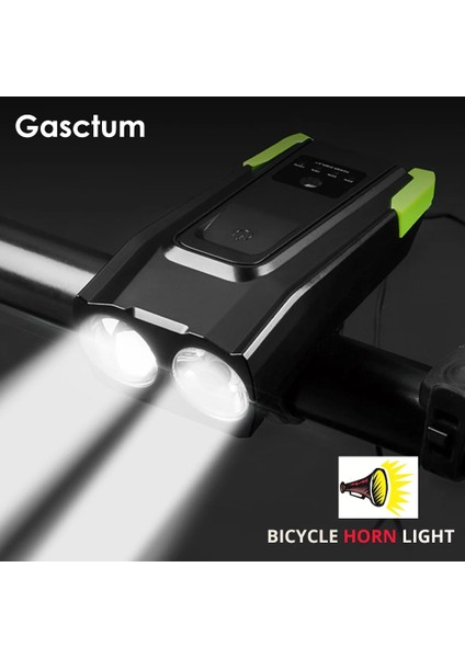 2000MAH Mavi Stil Lümen Indüksiyon Bisiklet Korna ile Ön Işık Ah USB Şarj Edilebilir Akıllı Bisiklet Işık LED Bisiklet Lambası Bisiklet El Feneri (Yurt Dışından) fırsatları