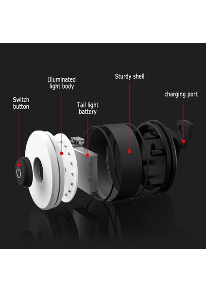 Altın Tarzı Bisiklet Arka Işık USB Şarj Edilebilir Ipx8 Mtb Kask Paketi Için Su Geçirmez Bisiklet Işığı Çanta Kuyruk Lambası 5 Modeller Bisiklet Arka Lambası (Yurt Dışından) fiyatları