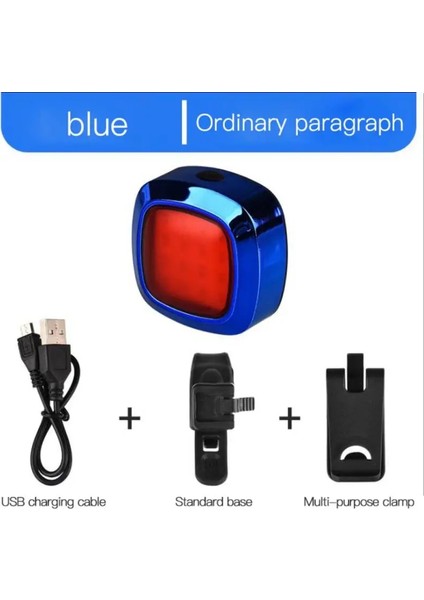 No.4 Tarzı 16 LED Bisiklet Akıllı Fren Lambaları USB Şarj Edilebilir 5 Modlu Güvenlik Uyarı Işığı Motosiklet Kask Lambası Bisiklet Arka Lambası 2020 (Yurt Dışından)