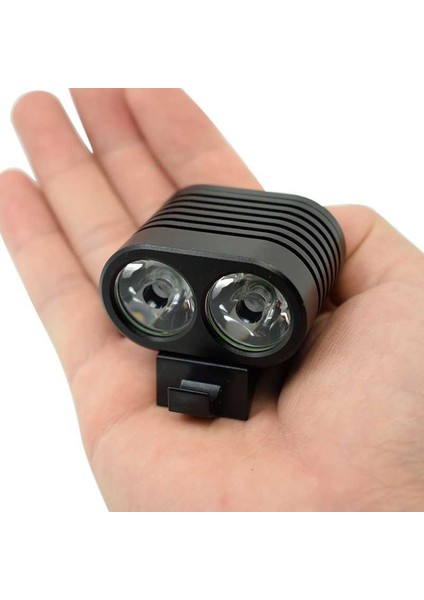 Bisiklet Işığı Sadece Stil Wasafire 5000LM 2 Xm-L2 LED Bisiklet Işık Mini Bisiklet Ön Işık Bisiklet El Feneri Şarj Edilebilir Pil Paketi ile (Yurt Dışından)
