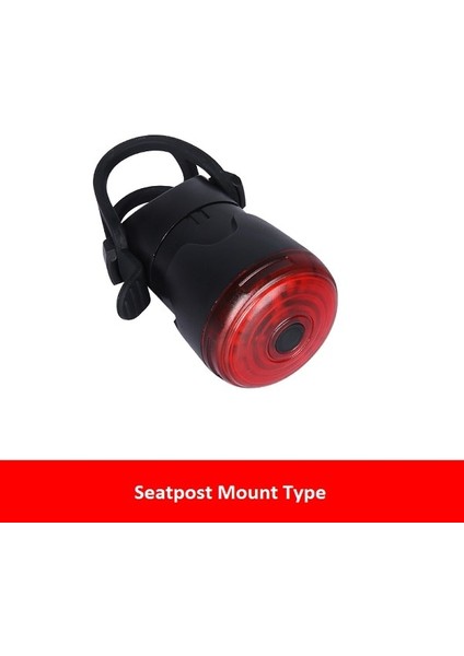 Koltuk Direği Klipsi Işık Stili Twooc Otomatik Fren Algılama Bisiklet Arka Işık Bisiklet Akıllı Arka Lambası USB Şarj Mtb Gece Bisiklet Lambası Yol Bisikleti LED Güvenlik Işığı (Yurt Dışından)