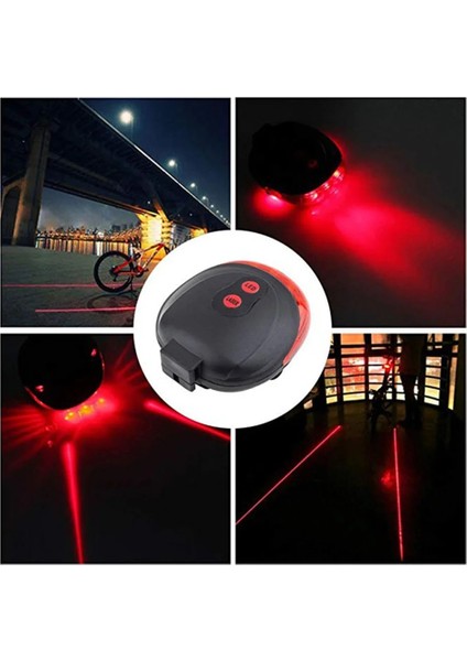 No.2 Tarzı Yüksek Li Bisiklet Lazer Işıkları LED Yanıp Sönen Lamba Kuyruk Işık Arka Bisiklet Bisiklet Bisiklet Güvenlik Uyarısı LED Işık Modları (Yurt Dışından) modelleri