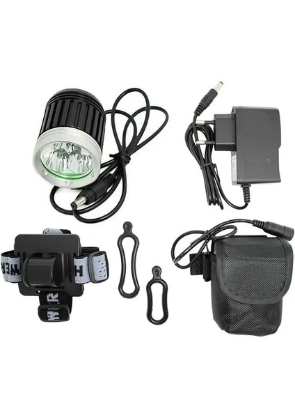 9600 ve Kafa Bandı Stili Wasafire 3* T6 LED Bisiklet Lambası 3 Modlu 5400LM Bisiklet Ön Lambaları Mtb Far Bisiklet Farı ve 8.4V Pil + Şarj Cihazı (Yurt Dışından) fırsatları