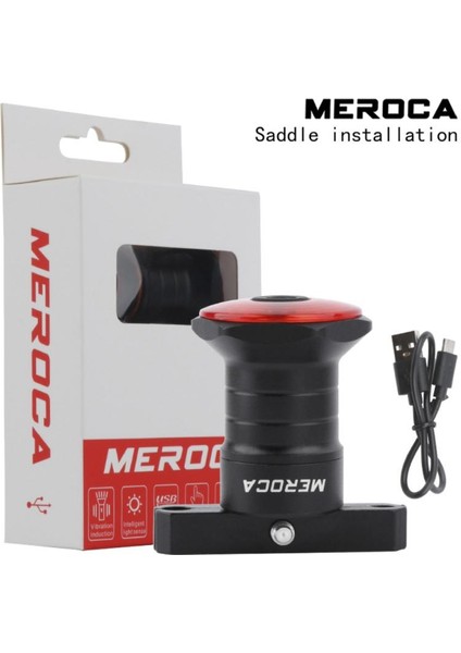 Yastık 02 Stili 2021 Meroca WR15 Bisiklet Arka Lambaları Akıllı Sensör Fren Lambaları USB Şarj Dağ Bisikleti Yol Mtb Bisiklet Arka Arka Lambası (Yurt Dışından)
