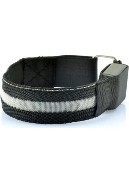 Renkli Işık Stili Açık Koşu Bisiklete Binme LED Işık Bileklikler Ayarlanabilir Kol Bandı Yanıp Sönen Kemer Bilezik Yansıtıcı Güvenlik Uyarı Işığı Bisiklete Binme (Yurt Dışından)