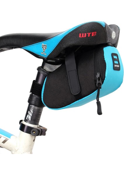 Mavi Çanta Stili Bisiklet Arka Işık USB Şarj Edilebilir Bisiklet LED Arka Lambası Su Geçirmez Mtb Yol Bisikleti Kuyruk Lambası Bisiklet Koltuğu Tüp Kask Lambası (Yurt Dışından)