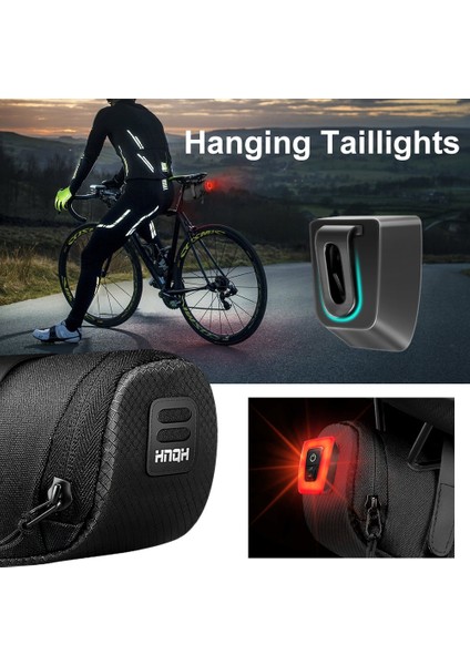Mavi Çanta Stili Bisiklet Arka Işık USB Şarj Edilebilir Bisiklet LED Arka Lambası Su Geçirmez Mtb Yol Bisikleti Kuyruk Lambası Bisiklet Koltuğu Tüp Kask Lambası (Yurt Dışından)