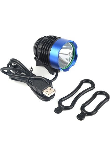 No.5 Tarzı Bisiklet Işığı USB Şarj Edilebilir Mtb Bisiklet Ön Arka Arka Lamba Bisiklete Binme Güvenlik Bisiklet Lambası El Feneri Bisiklet Işığı Bisiklet Aksesuarı (Yurt Dışından)