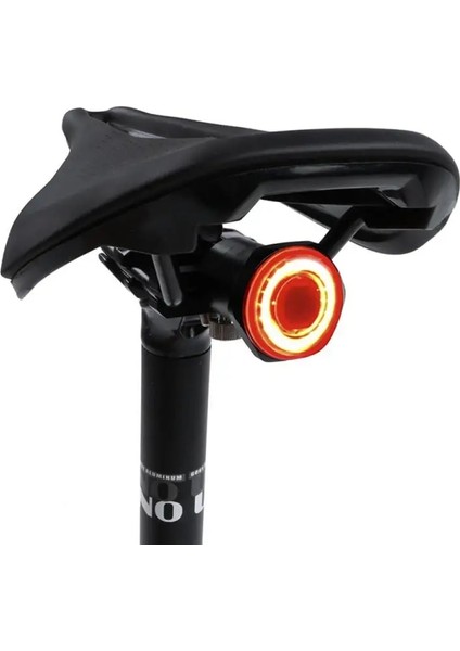 No.5 Tarzı Meroca Bisiklet Arka Lambaları Bisiklet Işık Akıllı Indüksiyon Fren Lambaları Ücretli Su Geçirmez Gece Sürme Aksesuarları (Yurt Dışından) fırsatları